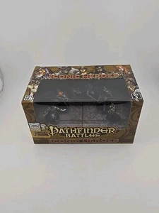 WizKids Pathfinder Battles Iconic Heroes Set 5 NEW Miniatures D&D Paizo W Cards - Picture 1 of 16