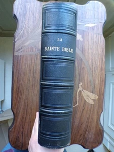 9340 Bible Ancien Testament Segond Nouveau Oltramare 1900 Protestante - Picture 1 of 12