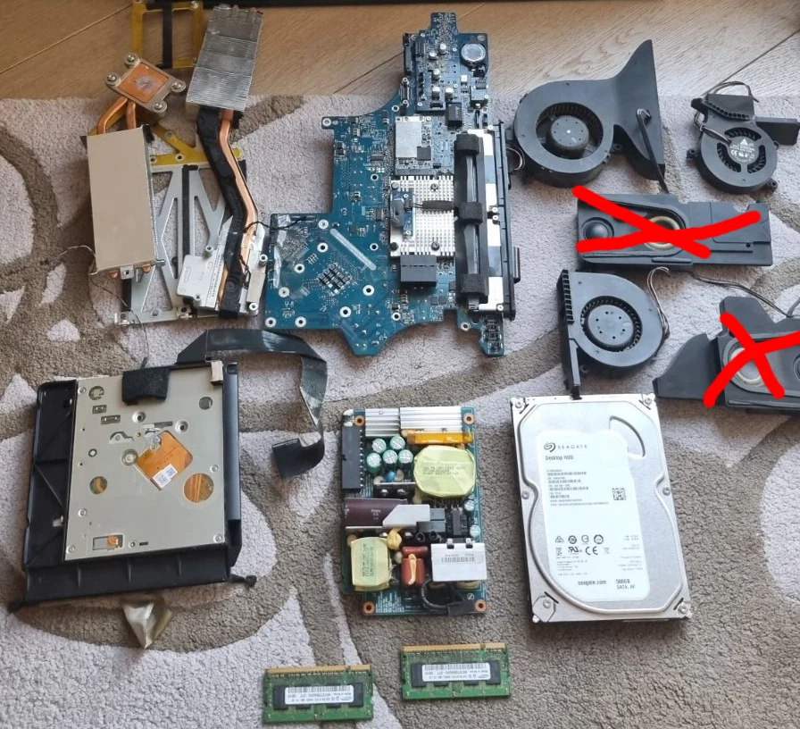 Apple Imac A1224 - Componenti e scocca - Immagine 1 di 1