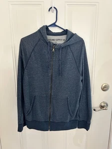MOSSIMO SUPPLY CO. LEICHTER GRAUER HOODIE SWEATSHIRT DAMEN M - Bild 1 von 3