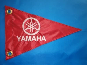 Custom triangle Yamaha logo ATV UTV DIRTBIKE Safety Replacement Whip Flag. - Picture 1 of 7