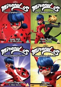 Miraculous Tales of Ladybug and Cat Noir Volume 1 2 3 4 Region 4 DVD (4 Discs) - Picture 1 of 1