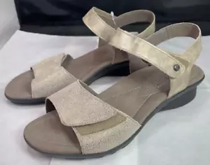 Mephisto Pattie Lightweight Dark Taupe Comfort Sandal 39/9 NWB - Picture 1 of 14