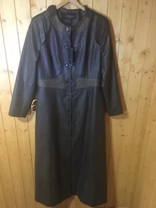 Doque Istanbul Luxus Damen Light Leather Touch Türkischer Jilbab Größe 48 Braun. - Bild 1 von 12