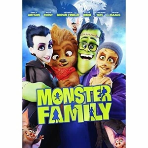 2-Pack DVD Movies - 'Monster Family' and 'Monster Family 2: Nobody's Perfect' - Foto 1 di 2