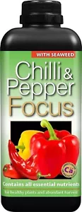 Growth Technology Chilli and Pepper Focus 1L Chilli Sweet Peppers Food UK Made - Picture 1 of 5