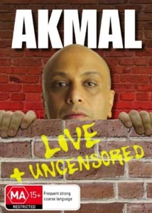 Akmal - Live & Uncensored (DVD, 2008) - Picture 1 of 1