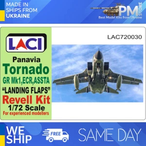 Laci 720030 1/72 Landing flaps for Panavia Tornado GR Mk1 ECT ASSTA/Revell kit - Picture 1 of 10