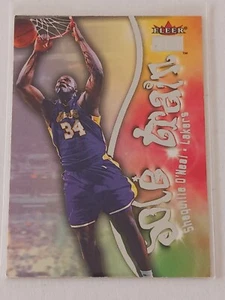 2000-01 Fleer Premium Shaquille O'Neal Sole Train #5 ST LA Lakers Shaq - Picture 1 of 2