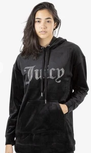 Juicy Couture Big Bling Velour Hoodie Style: J1HPV437-J0002 NEW WITH TAGS - Picture 1 of 10