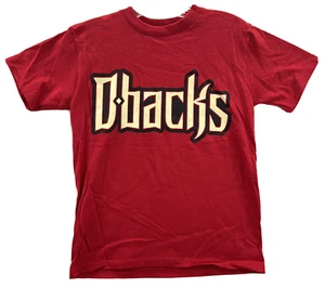 Arizona Diamondbacks Shirt Boys Small Red MLB Jersey Youth Dbacks Majestic New - Picture 1 of 5