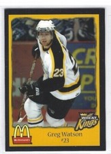 2002-03 Brandon Wheat Kings (WHL) Greg Watson