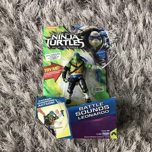 Teenage Mutant Ninja Turtles - Battle Sounds FIGUR LEONARDO NEU - Bild 1 von 4