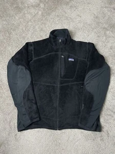 Vintage Mens Zip Sweatshirt Patagonia R1 fleece regulator full zip deep, Size L - Picture 1 of 8