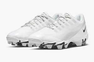 Tacchetti da calcio Nike Vapor Edge Shark Fastflex uomo bianco nero DQ5114-100 nuovi - Foto 1 di 7