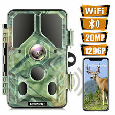 Campark T85 20MP 1296P WiFi Wildlife Trail Camera Night Vision Hunting Camera