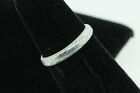 Art Deco Style (Ca. 1947) Platinum Hand Engraved Japanese 3Mm Band (Size 4 1/2)