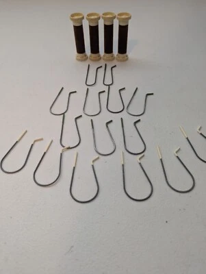 Vintage Clairol CareSetter KF-20 Flocked Hot Rollers Curlers REPLACEMENT SMALL - Image 1 of 4