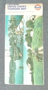 Östliche Vereinigte Staaten Reiseführerkarte Golf Tankstelle 1977 - Bild 1 von 3