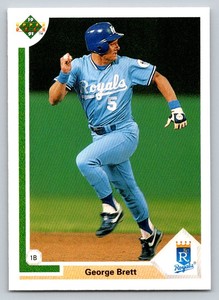 1991  Upper Deck #525 George Brett Kansas City Royals