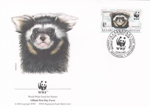 Polecat WWF Kazakhstan FDC #4 1997 (141435) - Picture 1 of 1