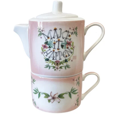 Petite théière avec tasse make it happen - Allen Designs - Photo 1/2