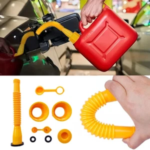 Yellow Replacement Gas Can Spout Nozzle Vent Kit Plastic Gas Cans Old Style Cap↖ - Picture 1 of 19