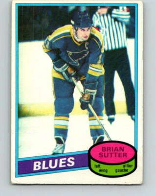 1980-81 O-Pee-Chee #244 Brian Sutter  St. Louis Blues V39547 - Image 1 of 2