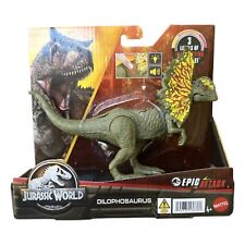 Jurassic World Epic Attack DILOPHOSAURUS Dinosaur Intensifying Damage 2023 NIB