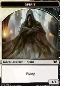 Spirit Zombie Token Commander 2015 Moderate Play MTG Magic DNA GAMES - Picture 1 of 2