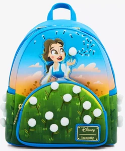 NWT Loungefly Beauty and the Beast Belle Dandelion Field Mini Backpack EXCLUSIVE - Picture 1 of 4