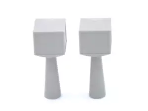 ALEZAN MODELS . ACCESSOIRES 1/48 . SET DE 2 BORNES MICHELIN . - Imagen 1 de 3