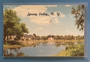 Spring Valley New York Memorial Park Postkarte UNBENUTZT - Bild 1 von 2
