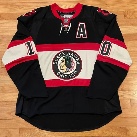 Chicago Blackhawks NHL Reebok Edge 1.0 Alternate Jersey Size 56 Sharp Cover