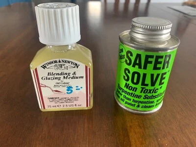 Lata substituta de terebintina Winsor Newton mistura vidro média e mais segura - Imagem 1 de 4