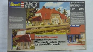 Vintage Revell 2076 1:87 H0 Bahnhof Worpswede Railway Station Model Kit - Picture 1 of 6