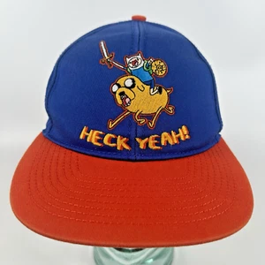 Adventure Time Heck Yeah! Hat Cap Orange Blue Swords! Swords! CN - Bild 1 von 11