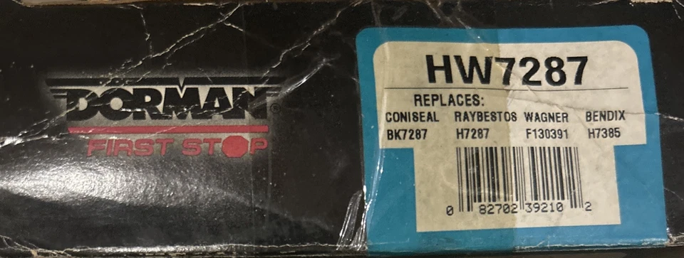 Kit de herrajes de freno de tambor trasero Dorman HW7287 - Nuevo stock antiguo - Envío gratuito Foto 1 de 4