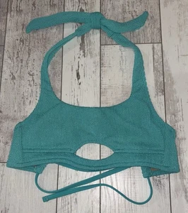 Kona Sol strukturiertes gepolstertes Bikini Oberteil Gr. S Small - helles türkisgrün - NEU - Bild 1 von 8