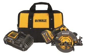 Dewalt FLEXVOLT 60V MAX 7-1/4 in. Sidewinder Circular Saw w/ 9AH Battery DCS578 - Picture 1 of 6
