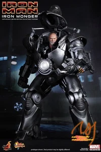 IN STOCK Perfect Hot Toys 1/6 Mms164 Iron Man Iron Monger New - Picture 1 of 7