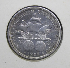 1893 Columbian Exposition Half Dollar - Picture 1 of 2