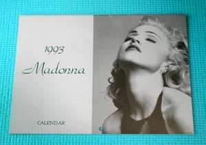 MADONNA PROMO CALENDAR 1993 Japan Warner - Bild 1 von 10