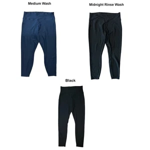 HUE Women's Soft Furry-Lined Comfort Stretch Denim Legging - Picture 1 of 5