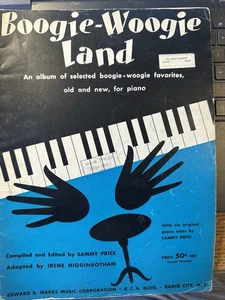 1944 Folio BOOGIE-WOOGIE LAND by Sammy Price - Picture 1 of 4