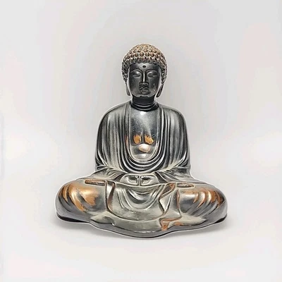 DE COLECCIÓN DAIBUTSU KAMAKURA GRAN BUDA RÉPLICA ESTATUA DE COBRE HECHA EN JAPÓN 5.25" Foto 1 de 4