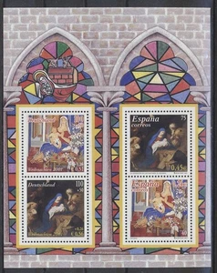 698790) Bund Block 56II** Weihnachten mit dickem Papier !!! - Bild 1 von 1