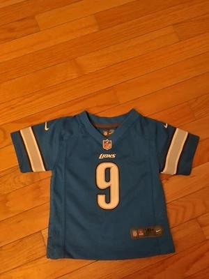 Camiseta deportiva de Matthew Stafford de los Detroit Lions de la NFL Nike On Field para recién nacidos talla 18M Foto 1 de 4