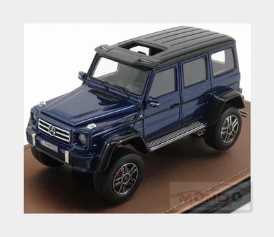 1:43 Glm Models Mercedes Benz G-Class Amg G550 4X4 2016 Blue Met GLM205704 Model - Immagine 1 di 2