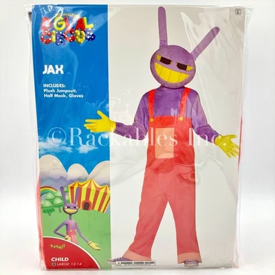 01752641 Spirit Halloween Kids Jax Costume The Amazing Digital Circus Sizes Vary - Image 1 of 4